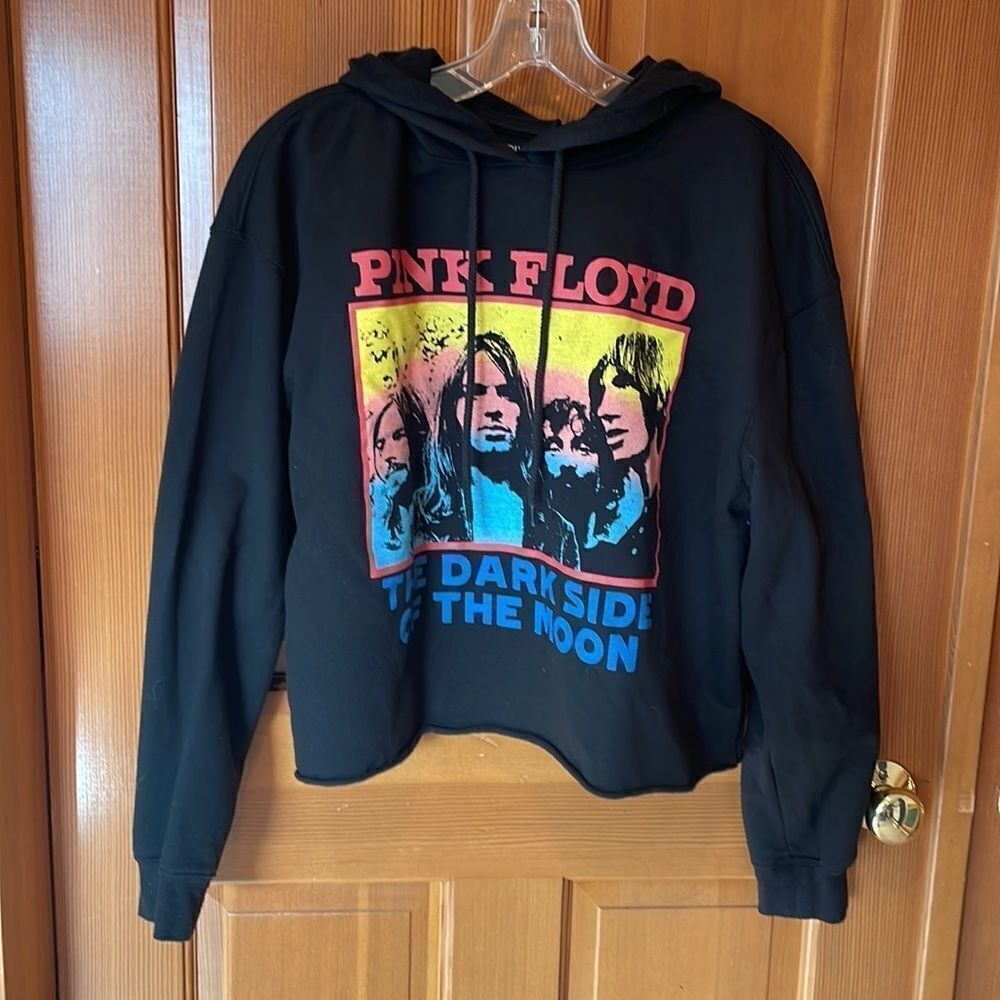 Pink Floyd The Dark Side of the Moon cropped sweatshirt. - Picture 2 of 6